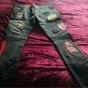 Men’s stall and dean velvet sweater and pants